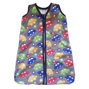 Wellsoft Mintás hálózsák – Színes Kisautók 68