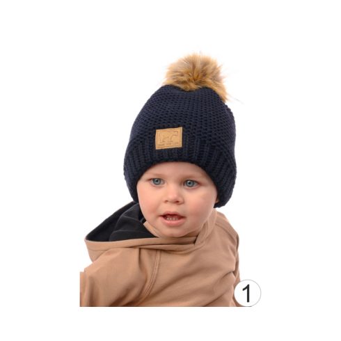 Marika téli sapka pamuttal bélelve  - (40-50) "DZIANA"