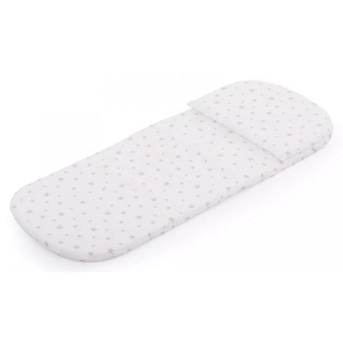 Chipolino matrac mózeskosárba 78x31x2 cm - Beige Stars