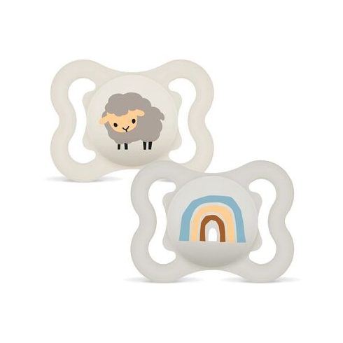 MAM Supreme szilikon nyugtató cumi 0-6 hó 2db - Unisex 