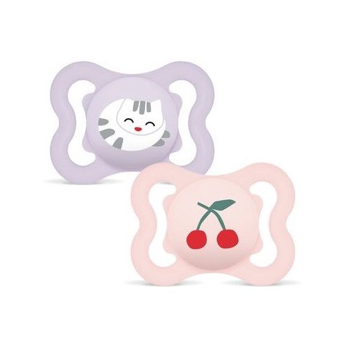 MAM Supreme szilikon nyugtató cumi 0-6 hó 2db - Lány