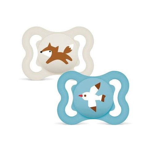 MAM Supreme szilikon nyugtató cumi 0-6 hó 2db - Fiú