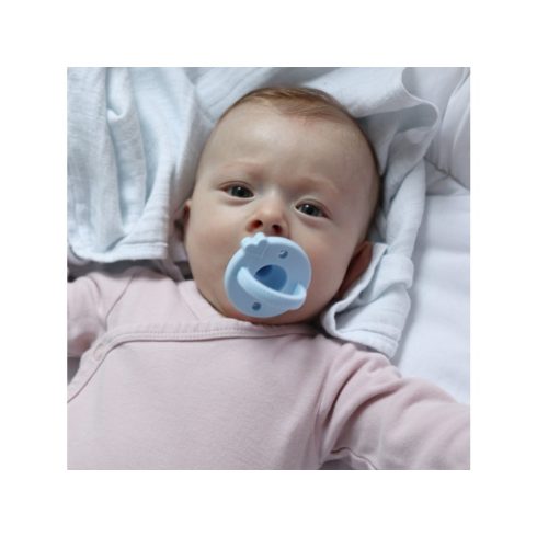 Mimijo szilikon rágcsacumi 0+hó - Kék