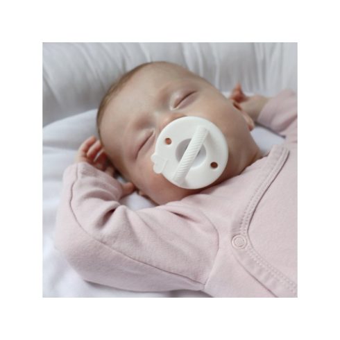 Mimijo szilikon rágcsacumi 0+hó - Fehér