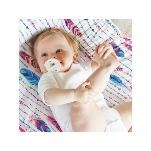 Mimijo szilikon rágcsacumi 0+hó - Fehér