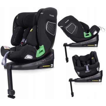 EasyGo Trust i-Size Isofix gyermekülés (40-150 cm) - Iron 