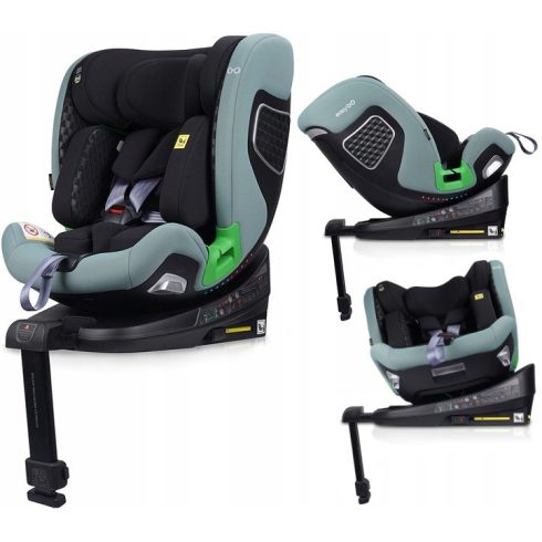 EasyGo Trust i-Size Isofix gyermekülés (40-150 cm) - Agava