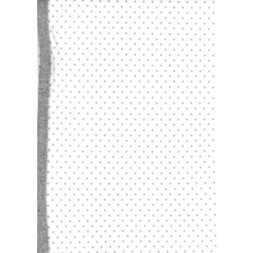 Vaganza mintás pamut babatakaró 70x90 cm - Szürke Csillag