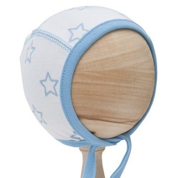 Scamp Újszülött sapka 56 -os - Kék csillagos