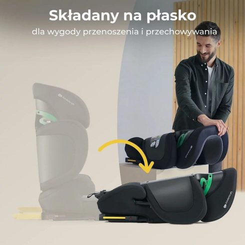 Kinderkraft XPAND 2 i-
Size Isofix gyermekülés - 100-150 cm - Graphite/black