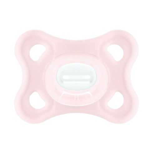 MAM Comfort szilikoncumi 0+  pasztell rózsaszín