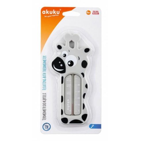 Akuku vízhőmérő - szürke  zsiráf