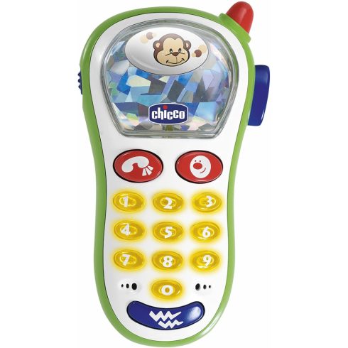 Chicco Rezgő-Zenélő-Fotós telefon 6h +