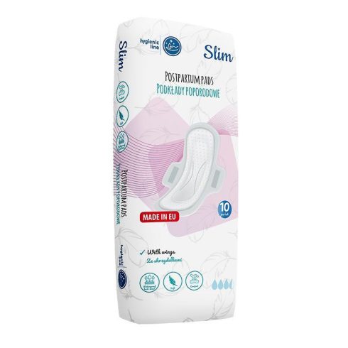 Akuku Slim ultra nedvszívó szülés utáni egészségügyi betét 10 db