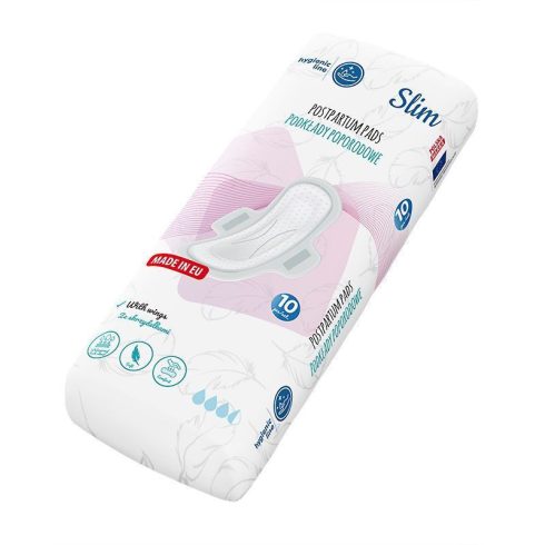 Akuku Slim ultra nedvszívó szülés utáni egészségügyi betét 10 db