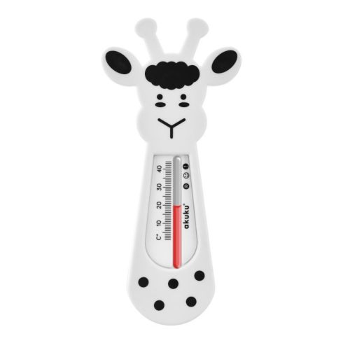 Akuku vízhőmérő - fehér zsiráf