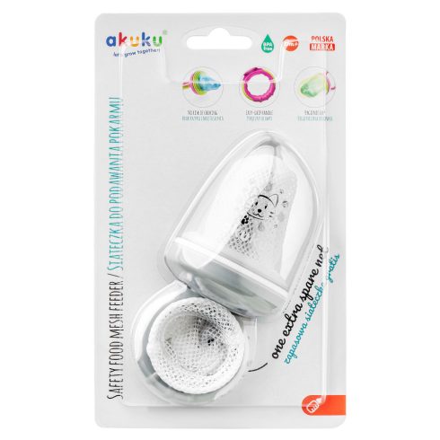 Akuku etetőháló gyümölcsre  6m + szürke 