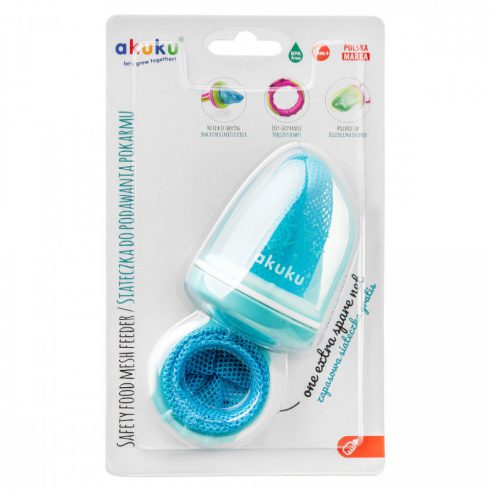 Akuku etetőháló gyümölcsre  6m + kék