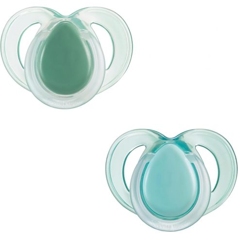 Tommee Tippee Night Time játszócumi 18-36 hó 2 db - menta
