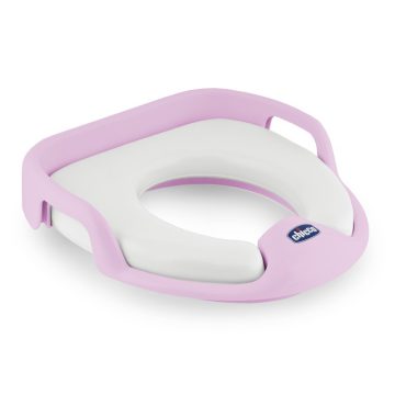 Chicco Soft párnás WC-szűkítő ülőke - rózsaszín
