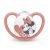 NUK  Space szilikon cumi 2db 18-36 hó - Mickey&Minnie Mouse