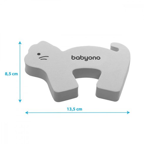 BabyOno ajtóbecsapódás-gátló - fehér kutya