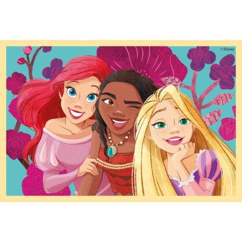 Clementoni Disney Princess kockakirakó 6db-os szett