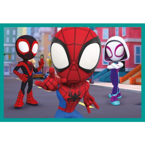 Clementoni Marvel Póki és csodálatos barátai mesekocka kirakó 6db-os szett