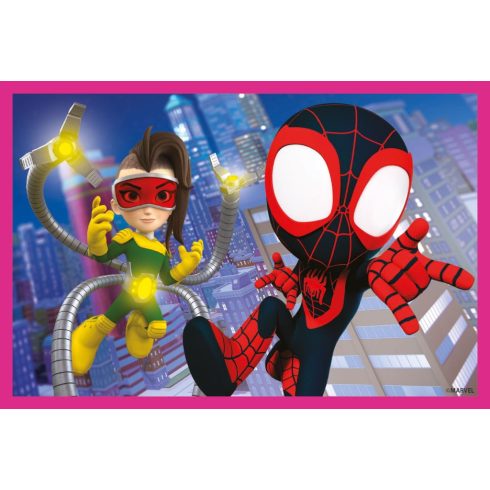 Clementoni Marvel Póki és csodálatos barátai mesekocka kirakó 6db-os szett