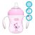 Chicco Transition Cup leszoktató itatópohár  4m+ 200ml - rózsaszín madár 