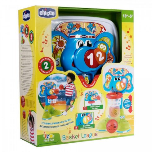 Chicco Basket League kosárlabda palánk labdával 18 h+