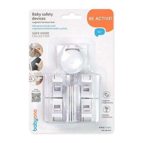 Babyono mágneses zár bútorhoz 4db