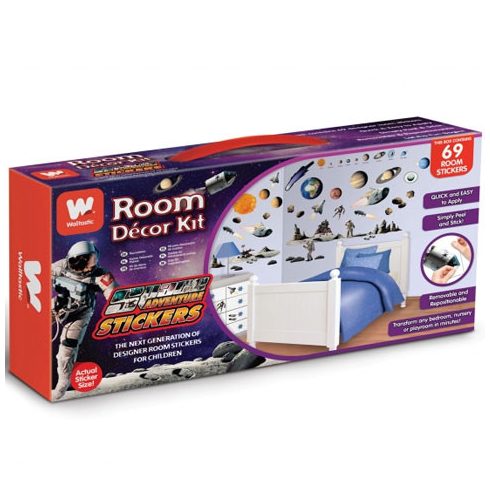 Walltastic room Space adventure dekor matrica szett 69 db-os