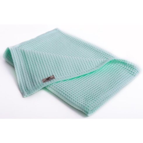 Waffle babatakaró 100x140 cm - Menta