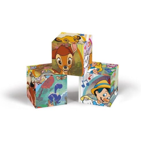 Clementoni Disney klasszikus mesekocka 12 db-os 
