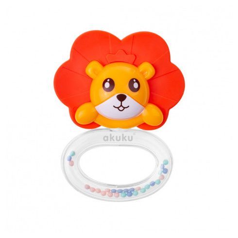 Akuku csörgő  rágóka oroszlán