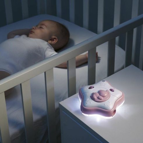 Chicco Rainbow Sky kiságy játékhíd és éjszakai fény elemes 0+ kék