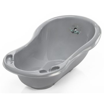   Zopa babakád leeresztő dugóval 84 cm - “Racer” szürke/menta