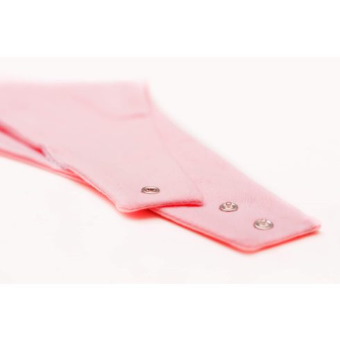 Babastar pamut baba nyálkendő - rózsaszín cica pillangóval 