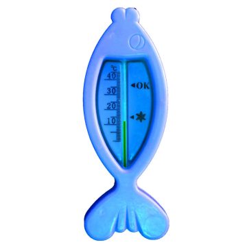 Baby Bruin halacskás fürdővízhőmérő - kék