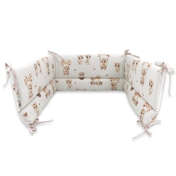 Baby Shop fejvédő kiságyba - zsiráf bézs