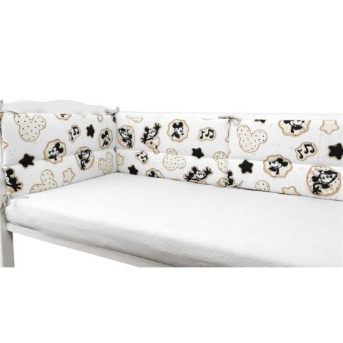 Baby Shop fejvédő kiságyba - Mickey bézs 
