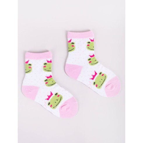 Yo! zokni 20/22 - zöld béka