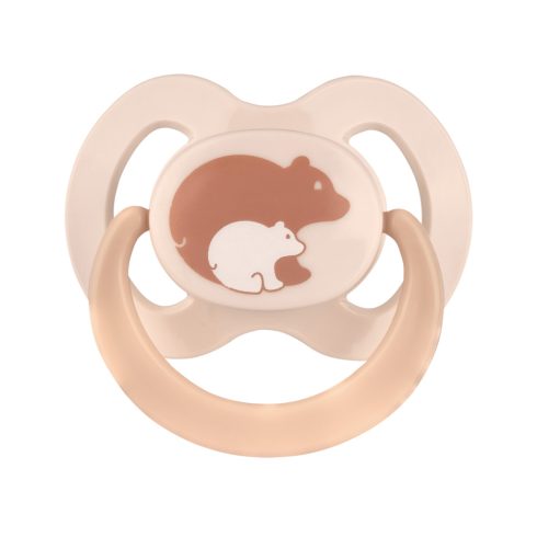 Baby-Nova szilikon fogszabályzós cumi 0-6 hó 2db/csom - maci
