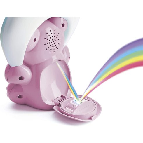 Chicco Rainbow Bear - Szivárvány maci zene-fény projektor 0h + rózsaszín