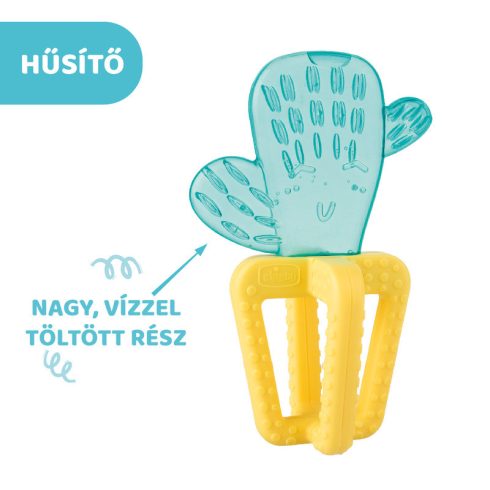 Chicco Frissítő hűsítő rágóka kaktusz 4hó+