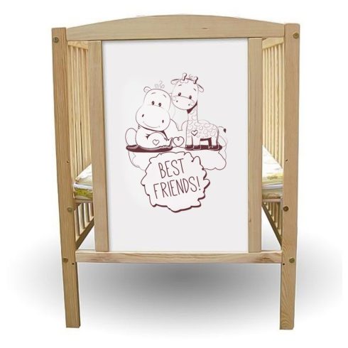 Bajka 60*120 cm kiságy - Best friends