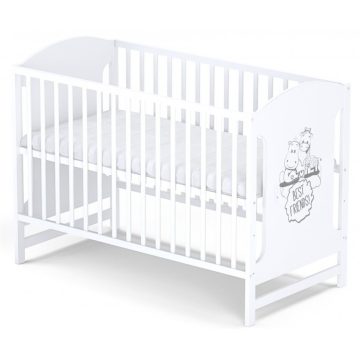  Miki 60*120 cm kiságy fehér - Best Friends