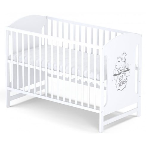  Miki 60*120 cm kiságy fehér - Best Friends