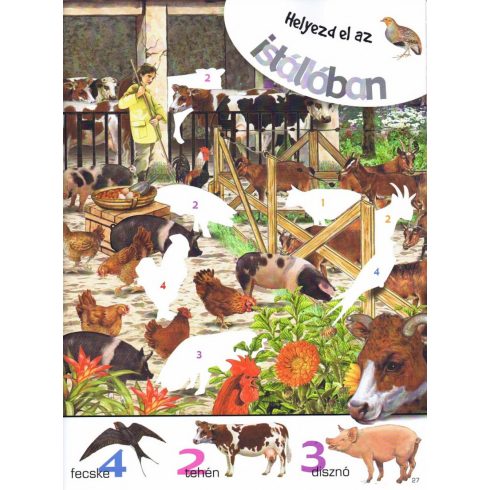 1000 állat matricája 